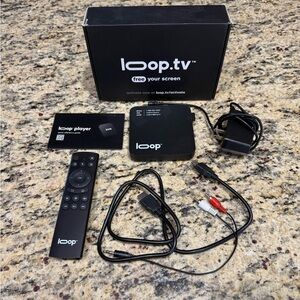 Loop.TV WiFi /HDMI TV Streaming Player for Businesses